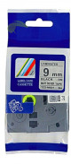 Kompatibilná páska pre Brother TZe-M921, 9mm x 8m, čierna tlač / strieborný podklad