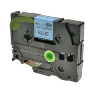 Kompatibilná páska pre Brother TZe-511, 6mm x 8m, čierna tlač / modrý podklad